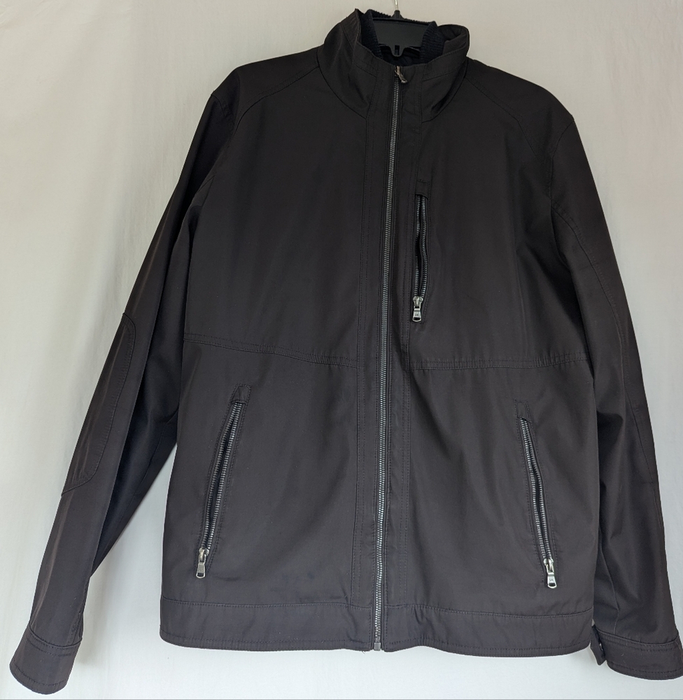 Michael Kors Brown Windbreaker 3 in 1 Jacket Men's M